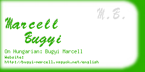 marcell bugyi business card